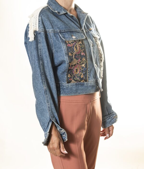Giacca Vintage in Denim - immagine 3