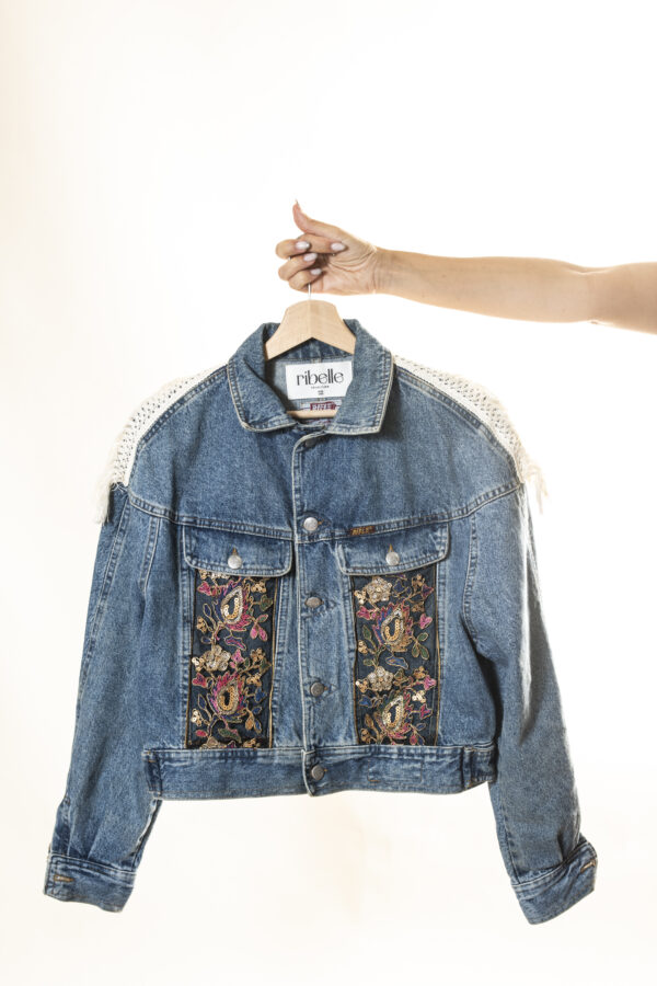 Giacca Vintage in Denim - immagine 4