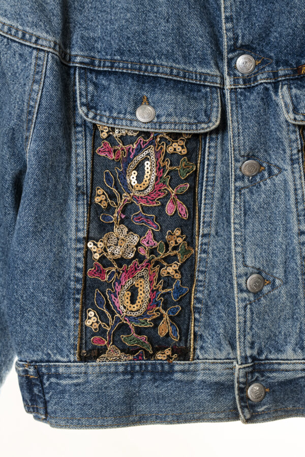 Giacca Vintage in Denim - immagine 6