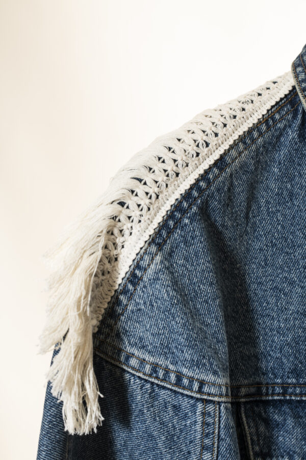 Giacca Vintage in Denim - immagine 7