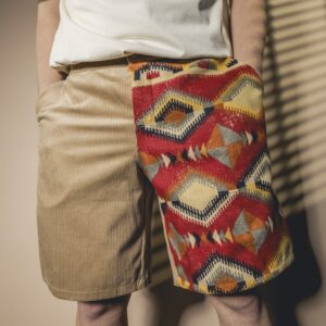 Short In Velluto Navajo