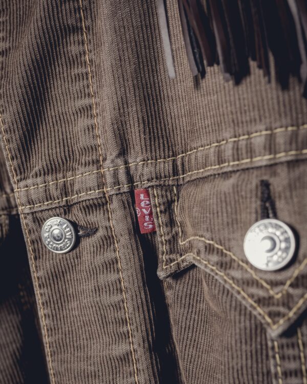 Giacca Levi's in Velluto - Stoffa Damascata - immagine 6
