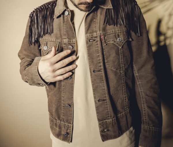 Giacca Levi's in Velluto - Stoffa Damascata - immagine 5