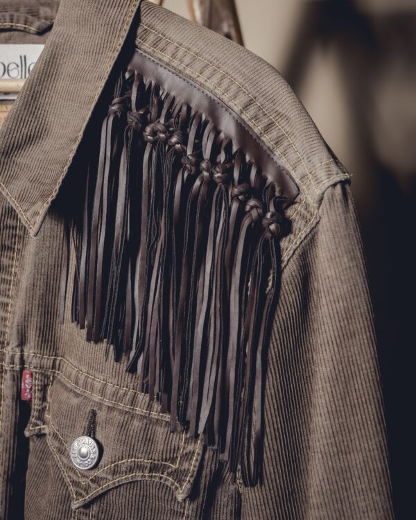 Giacca Levi's in Velluto - Stoffa Damascata - immagine 2