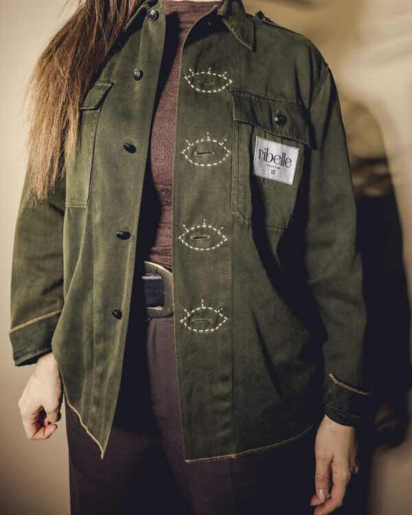 Jungle Jacket Ricamata - immagine 5