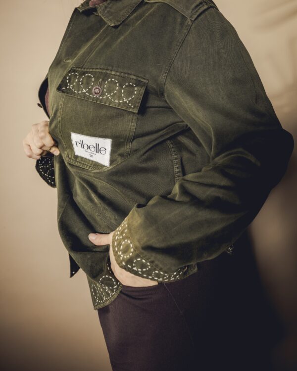 Jungle Jacket Ricamata - immagine 4