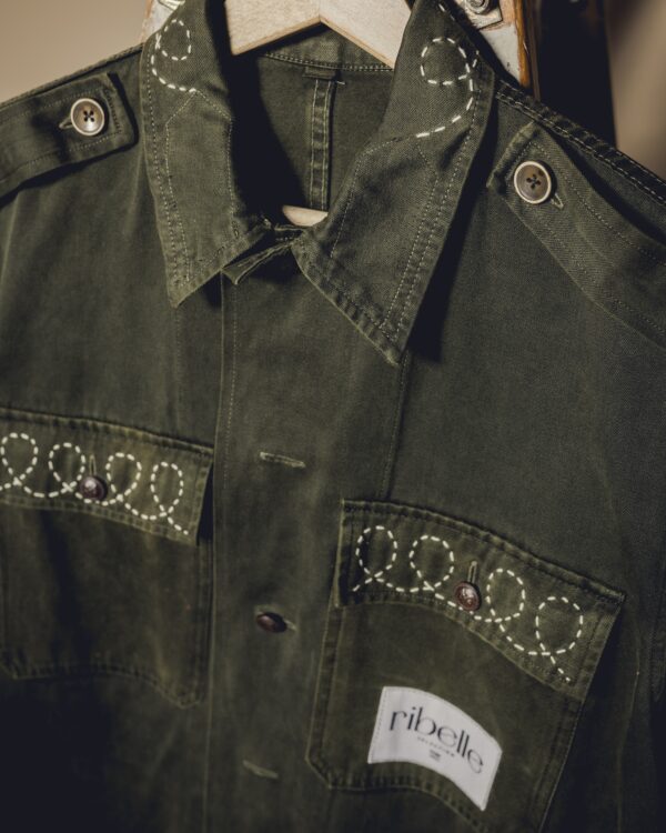 Jungle Jacket Ricamata - immagine 3