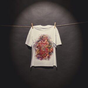 T-Shirt Rodman Red Composition